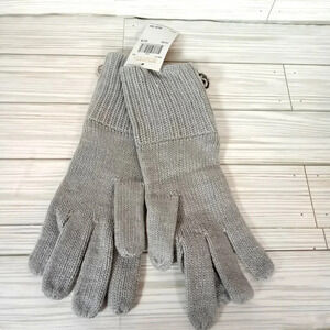 Michael, by Michael Kors, woman's skaker logo zipper gloves